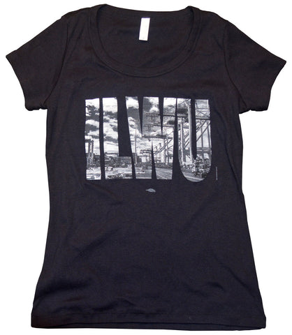 ILWU DK Women's Tee - ILWU T Shirt - Short Sleeve