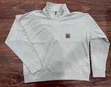 WOMENS CROP QUARTER ZIP LTHR SQR