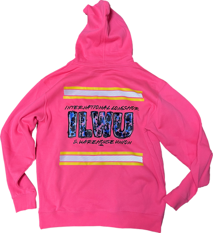 SAFETY PINK AQUA CHEETAH