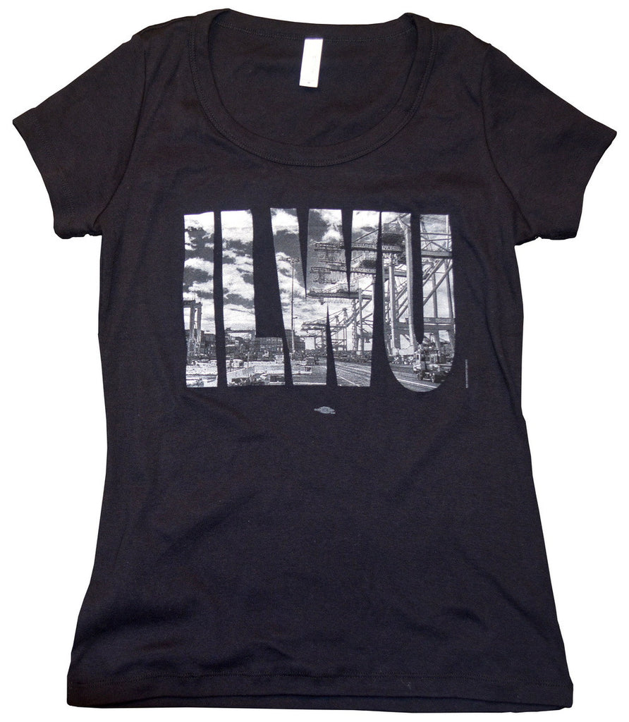ILWU DK Women's Tee - ILWU T Shirt - Short Sleeve – Hardcore Longshore